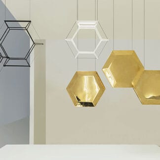 HEXAN GLASS Inarchi lampa wisząca