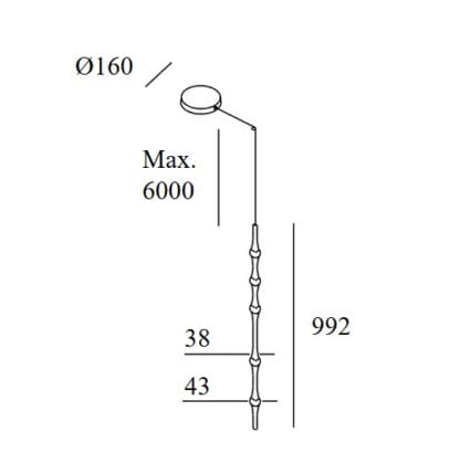 DEW LEDS C4 lampa wisząca - obrazek 5