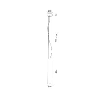 GOMERA PLUS  Argon lampa wisząca - obrazek 5