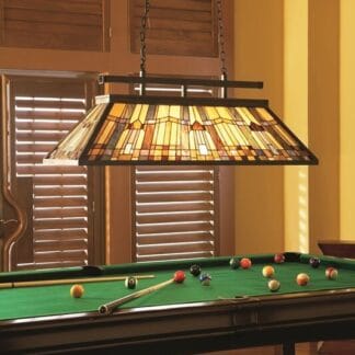 INGLENOOK Elstead lampa witrażowa