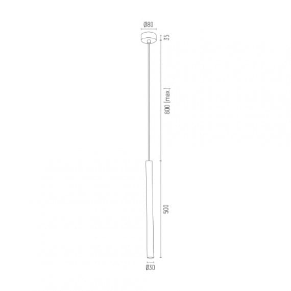 SICILIA Argon lampa wisząca - obrazek 3