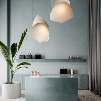 VOILES horizontal Grok/Leds C4 lampa wisząca