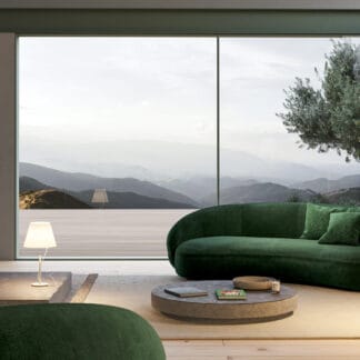 Aranżacja lamp HOVER w salonie