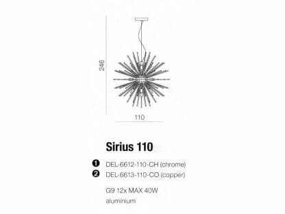 SIRIUS AZzardo lampa wisząca - obrazek 6