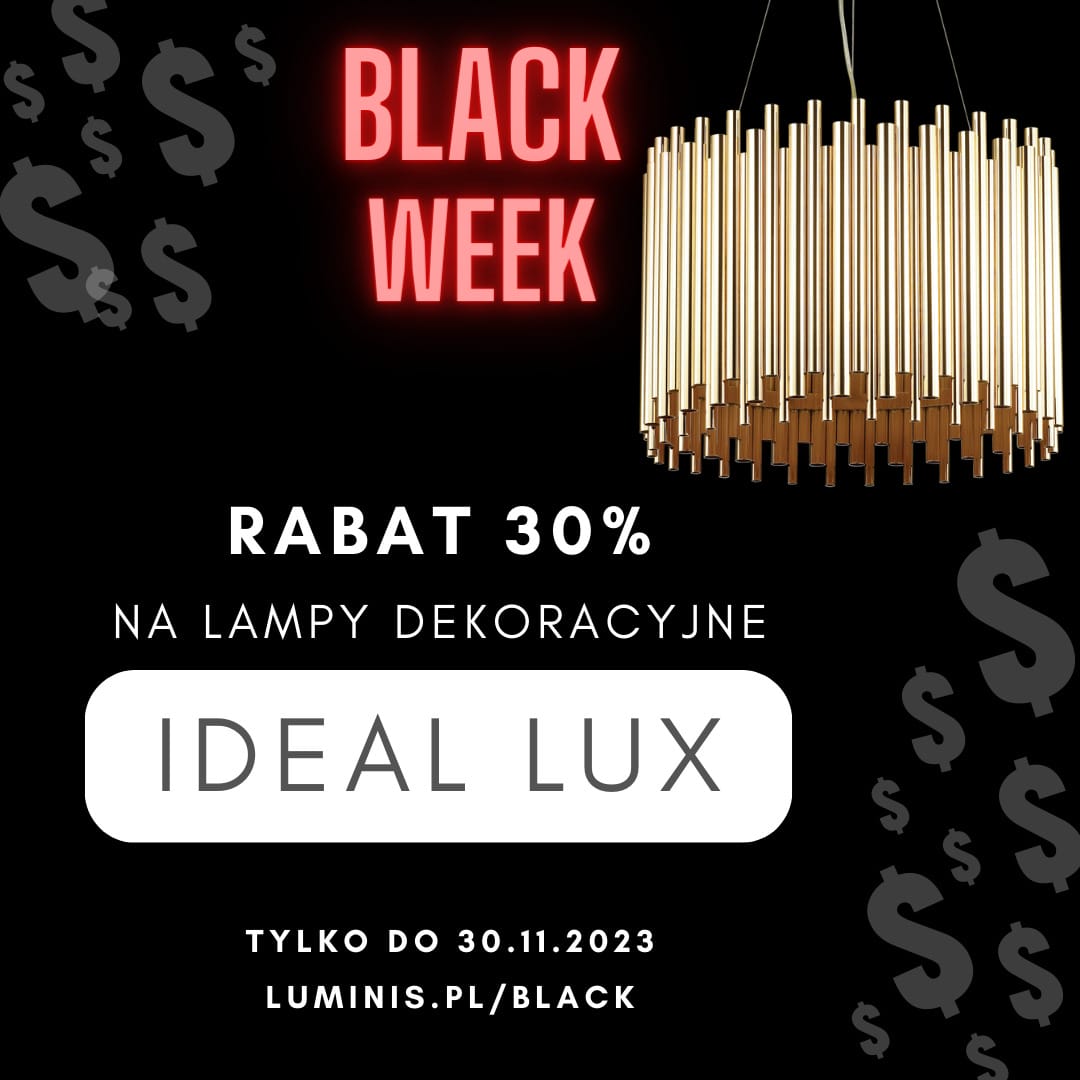Ideal lux lampy wiszące kraków, promocje