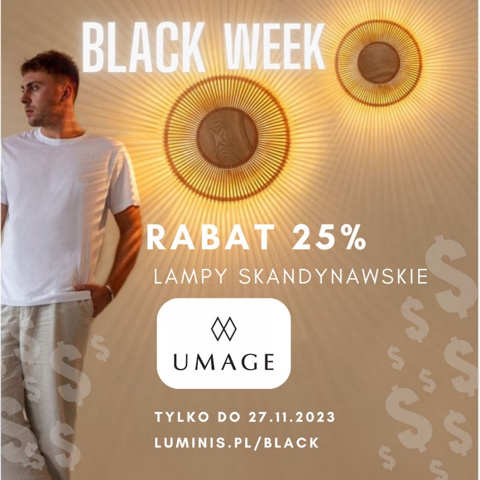 lampy skandynawskie UMAGE promocja black Week Black Friday lampy kraków Luminis