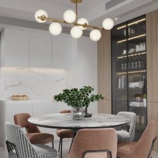 BOLTI 7x E14 -2 kolory Yaskr lampa sufitowa