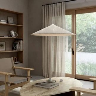 HILL DFTP lampa wisząca w stylu japandi