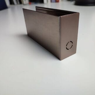 ALFA CZEKOLADOWA szyna magnetyczna natynkowa 52 AZzardo anodowana