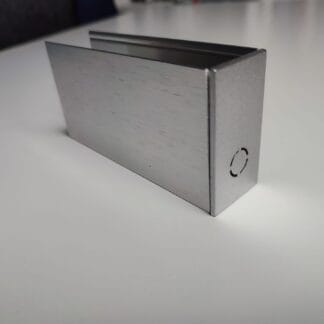 ALFA SREBRNA szyna magnetyczna natynkowa 52 AZzardo anodowana