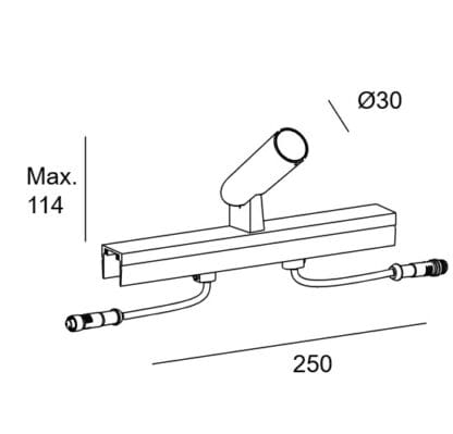TAGLIO SPOT SMALL Leds C4 projektor liniowego systemu - obrazek 10