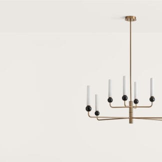 DELIE Aromas del Campo żyrandol 8 punktowy