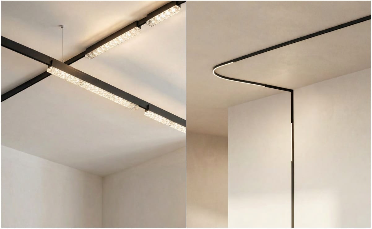 Delta track super slim Azzardo, luminis lampy kraków, szynoprzewody magnetyczne